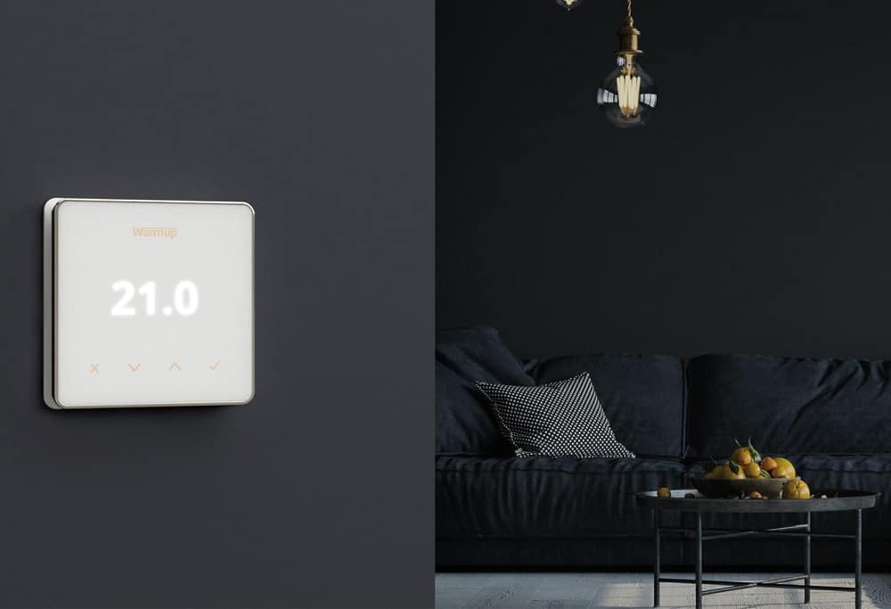 Element WiFi Thermostat controlling an underfloor heating system